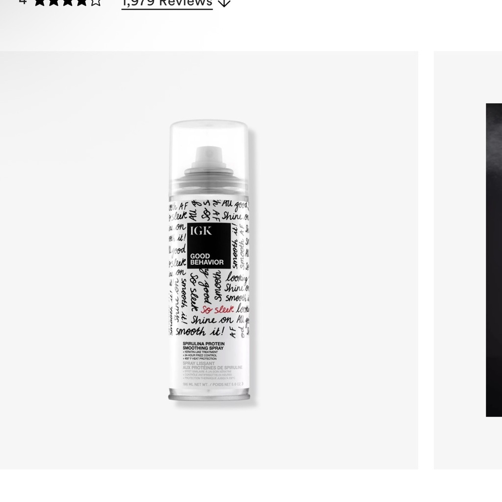 IGK Good Behavior Smoothing Spray